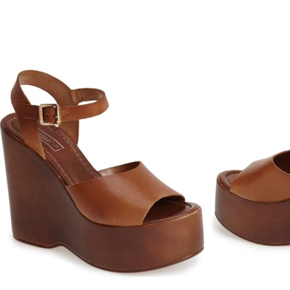 Topshop Shoes - Topshop wallflower wedge sandal